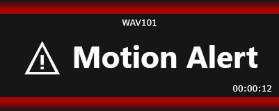 AV alert popup notification.
