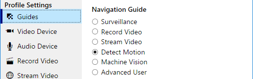 WAV101 navigation guides.