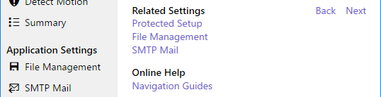 WAV101 secondary pages listings.