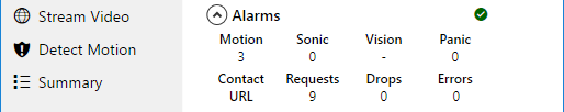Extended alarms performance counters.