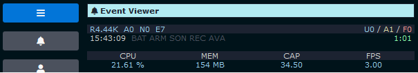 Machine statistics performance counters.