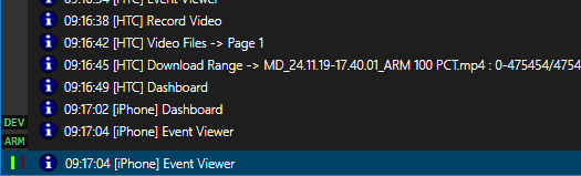 Web server user metadata.